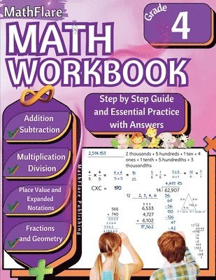 Mathflare Publishing, MathFlare Publishing - MathFlare - Math Workbook 4th Grade, Häftad