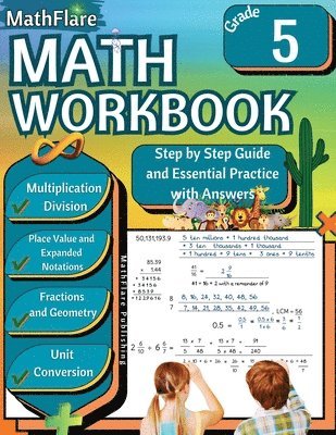 Mathflare Publishing, MathFlare Publishing - MathFlare - Math Workbook 5th Grade, Häftad