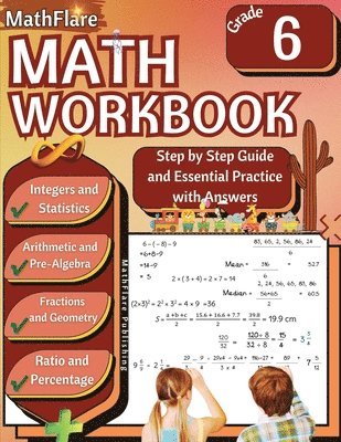 Mathflare Publishing, MathFlare Publishing - MathFlare - Math Workbook 6th Grade, Häftad