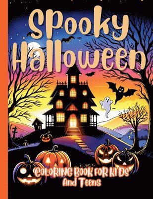 bokomslag Spooky Halloween Coloring Adventures