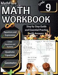 bokomslag MathFlare - Math Workbook 9th Grade