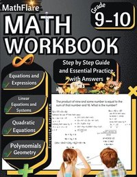 bokomslag MathFlare - Math Workbook 9th and 10th Grade