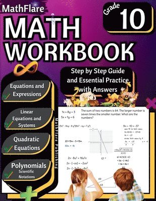 Mathflare Publishing, MathFlare Publishing - MathFlare - Math Workbook 10th Grade, Häftad