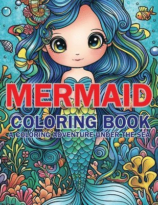 bokomslag Mermaid Coloring Book