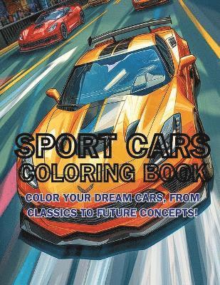 Sport Cars Coloring Book 1