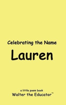 bokomslag Celebrating the Name Lauren