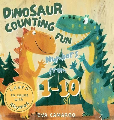 bokomslag Dinosaur counting fun for Kids with Numbers from 1-10