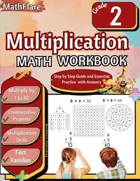 bokomslag Multiplication Math Workbook 2nd Grade