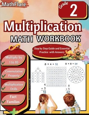 Multiplication Math Workbook 2nd Grade 1