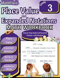 bokomslag Place Value and Expanded Notations Math Workbook 3rd Grade