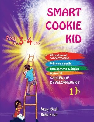 bokomslag Smart Cookie Kid pour les 3-4 ans Cahier de dveloppement 1B