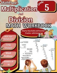 bokomslag Multiplication and Division Math Workbook 5th Grade