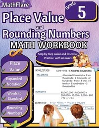 bokomslag Place Value and Expanded Notations Math Workbook 5th Grade