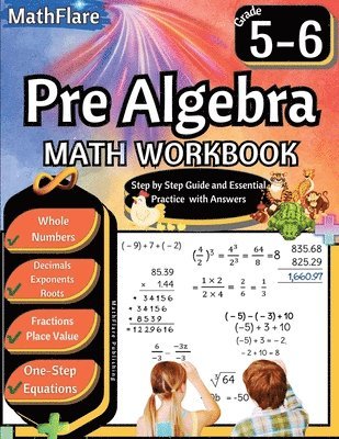 Pre Algebra Workbook 5th and 6th Grade 1