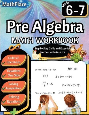 Pre Algebra Workbook 6th and 7th Grade 1