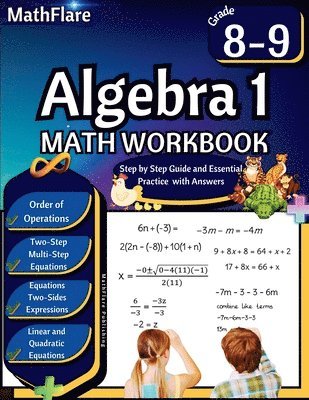 Algebra 1 Workbook 8th and 9th Grade 1