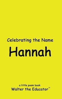 bokomslag Celebrating the Name Hannah