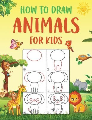 bokomslag How to Draw Animals for Kids