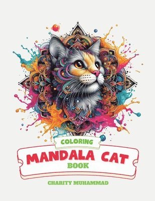 Mandala Cat Coloring 1