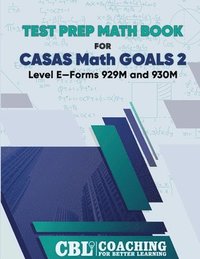 bokomslag Test Prep Math Book for CASAS Math GOALS 2 Level E-Forms 929M and 930M