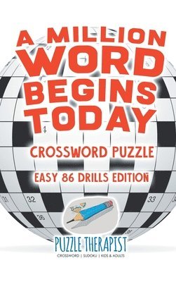 bokomslag Million Word Begins Today Crossword Puzzle Easy 86 Drills Edition