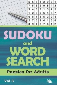 bokomslag Sudoku and Word Search Puzzles for Adults Vol 3