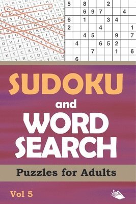 bokomslag Sudoku and Word Search Puzzles for Adults Vol 5