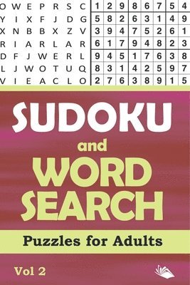 bokomslag Sudoku and Word Search Puzzles for Adults Vol 2