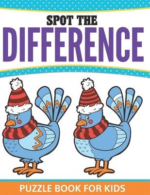 bokomslag Spot The Difference Puzzle Book For Kids