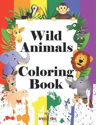 Wild Animals Coloring Book 1