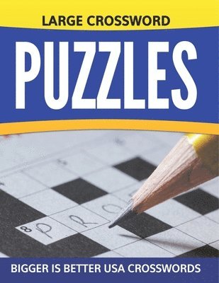 bokomslag Large Crossword Puzzles