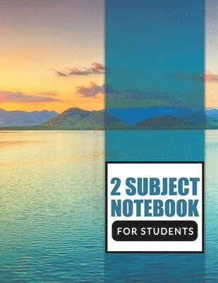 bokomslag 2 Subject Notebook For Students