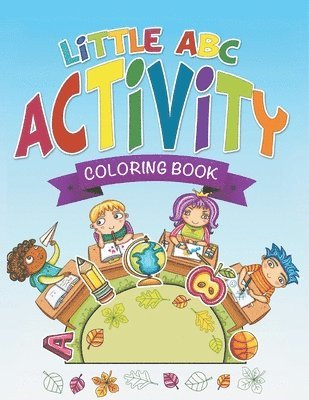 bokomslag Little ABC Activity Coloring Book