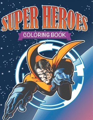 bokomslag Super Heroes Coloring Book