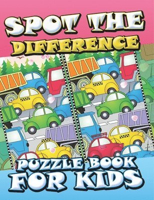 bokomslag Spot the Difference Puzzle Book for Kids
