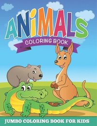 bokomslag Animal Coloring Pages (Jumbo Coloring Book for Kids)