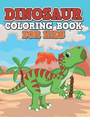 bokomslag Dinosaur Coloring Book For Kids