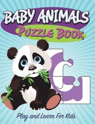 bokomslag Baby Animals Puzzle Book