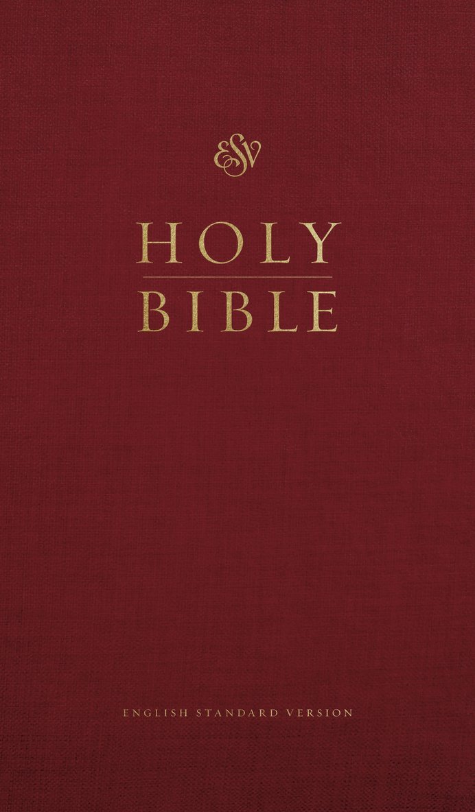 Esv Bibles - ESV Church Bible, Large Print, Inbunden