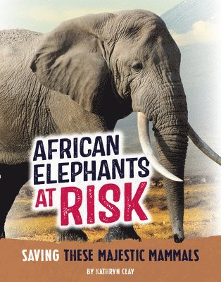 bokomslag African Elephants at Risk: Saving These Majestic Mammals