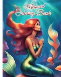bokomslag Mermaid Coloring Book For Kids