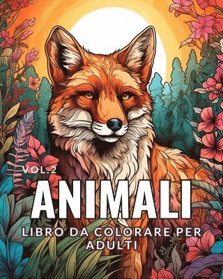 Huntelar, J: Animali - Libro da Colorare per Adulti Vol.2 1