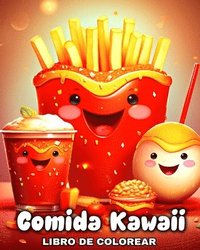 bokomslag Comida Kawaii Libro de Colorear