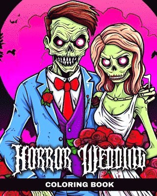 Horror Wedding Coloring Book 1