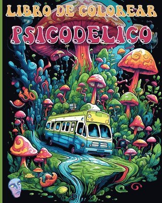 bokomslag Adams, R: Libro De Colorear Psicodelico