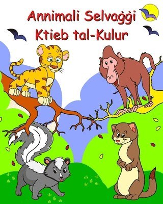 bokomslag Annimali Selva??i Ktieb tal-Kulur