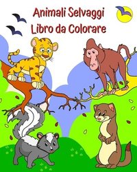 bokomslag Kim, M: Animali Selvaggi Libro da Colorare