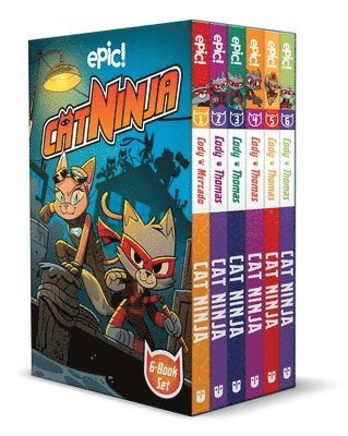 Matthew Cody, Marcie Colleen - Cat Ninja Box Set Books 1–6, Häftad