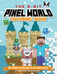 bokomslag 8-Bit Pixel World Coloring Book