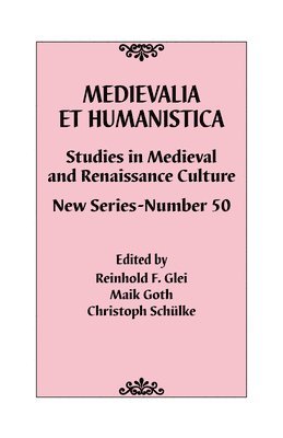 bokomslag Medievalia Et Humanistica, No. 50